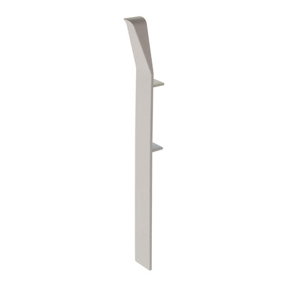 Internal Corner for 100/150mm Roomline Modern Chamfered Plastic Skirting - White Internal Corner for 100/150mm Roomline Modern Chamfered Plastic Skirting - White