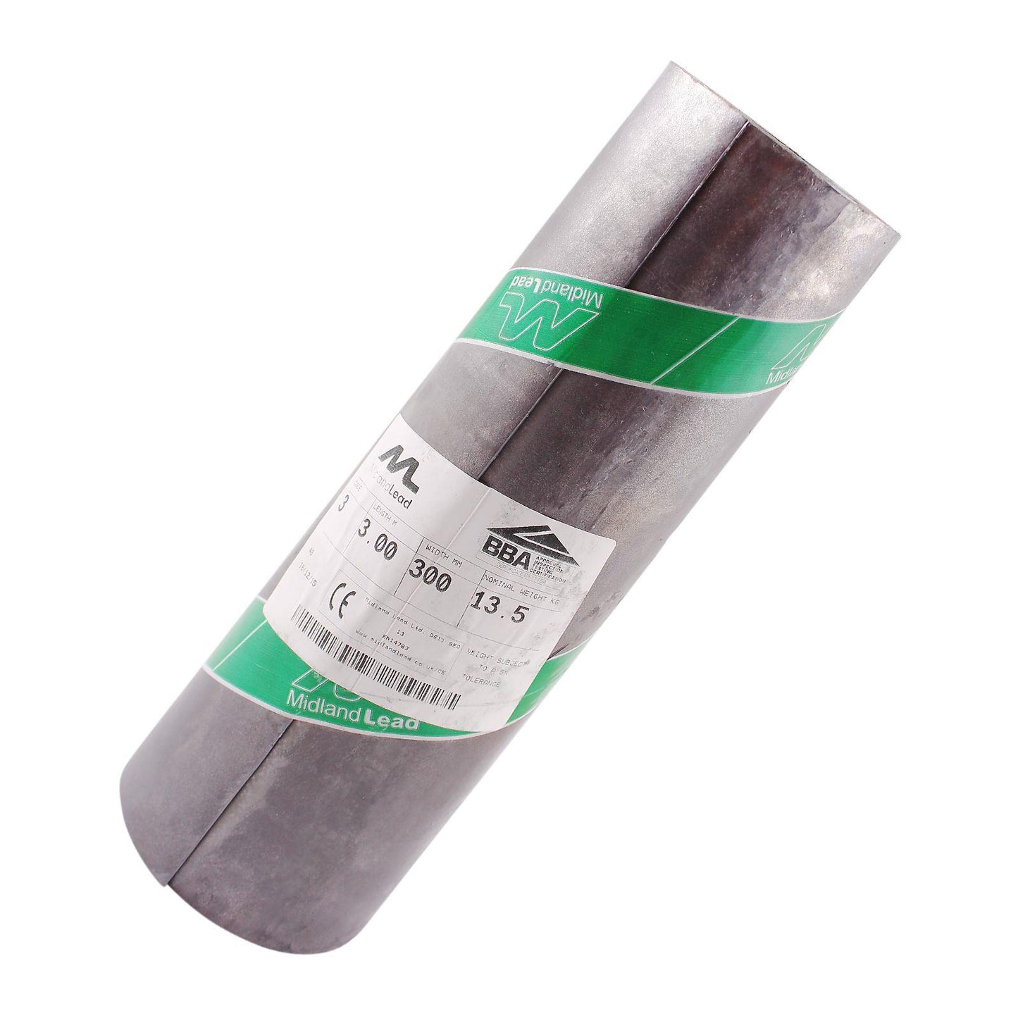 1m 300mm (12") Lead Flashing Roll (Code 3)