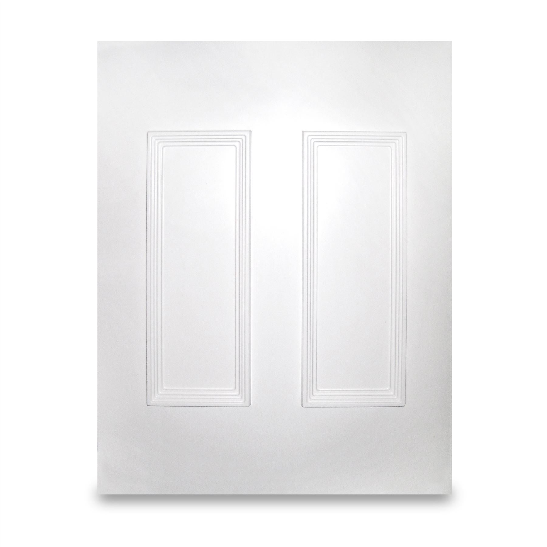 20mm Manor Raised Moulded Half uPVC Door Infill Panel (700mm x 900mm)