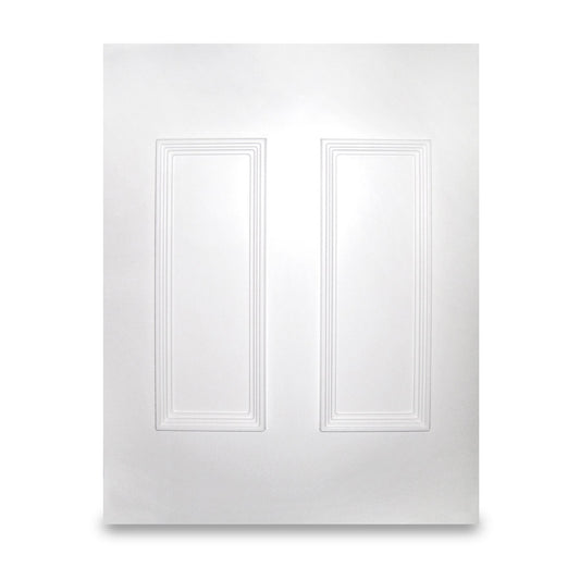 20mm Manor Raised Moulded Half uPVC Door Infill Panel (700mm x 900mm)