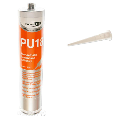 Grey White Bond-It PU18 Polyurethane Engineering Sealant Adhesive