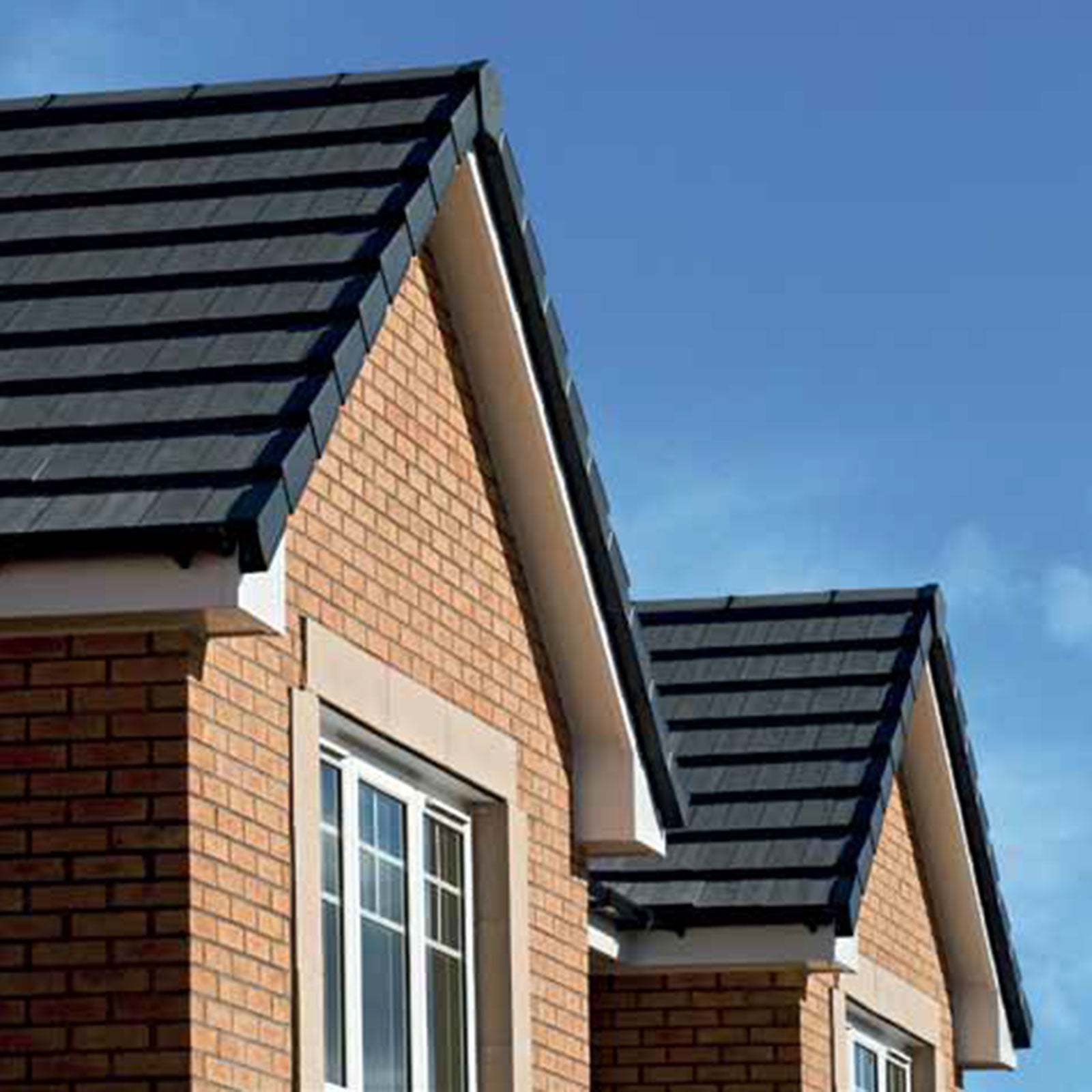 150mm Anthracite Grey 18mm uPVC Plastic Roof Fascia Board (5m) - 150mm, Anthracite Grey