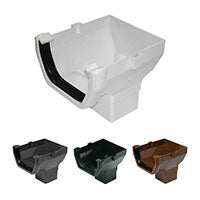 Fascia Bracket White FloPlast Square Line Gutter Parts