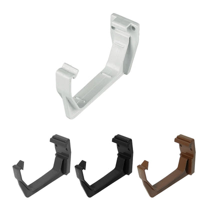 90° Corner White FloPlast Square Line Gutter Parts