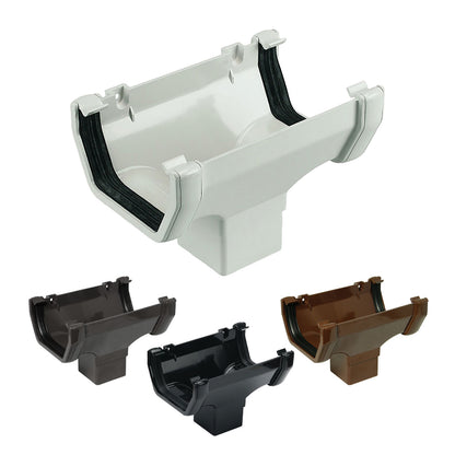 Clip Black FloPlast Square Line Gutter Parts