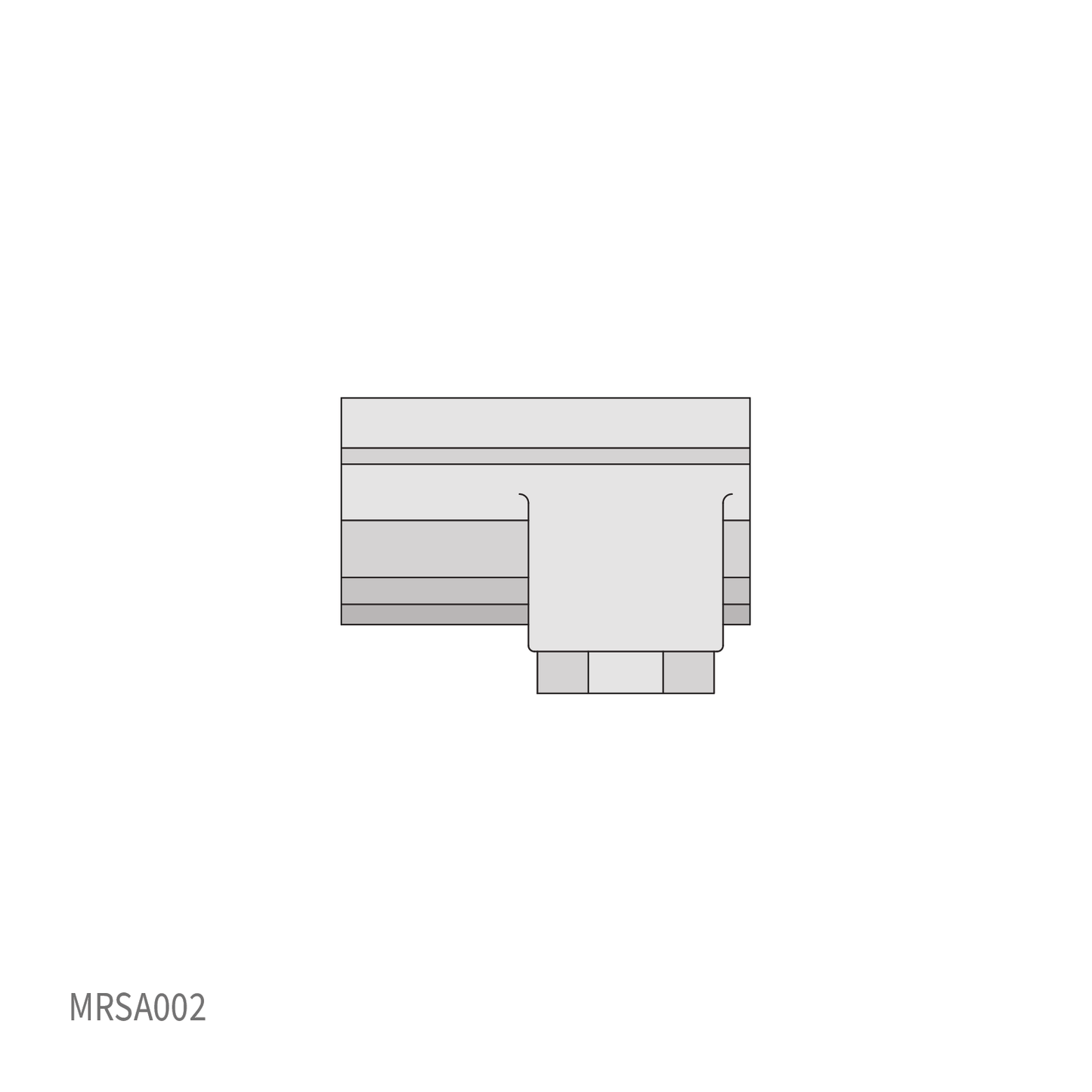 90° Offset Outlet (Left) Black Marley Classic Ogee Profile Gutter System for Ultraframe Conservatory Roofs and Homes