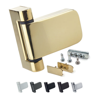 White 18mm Mila ProSecure uPVC Door Flag Hinge