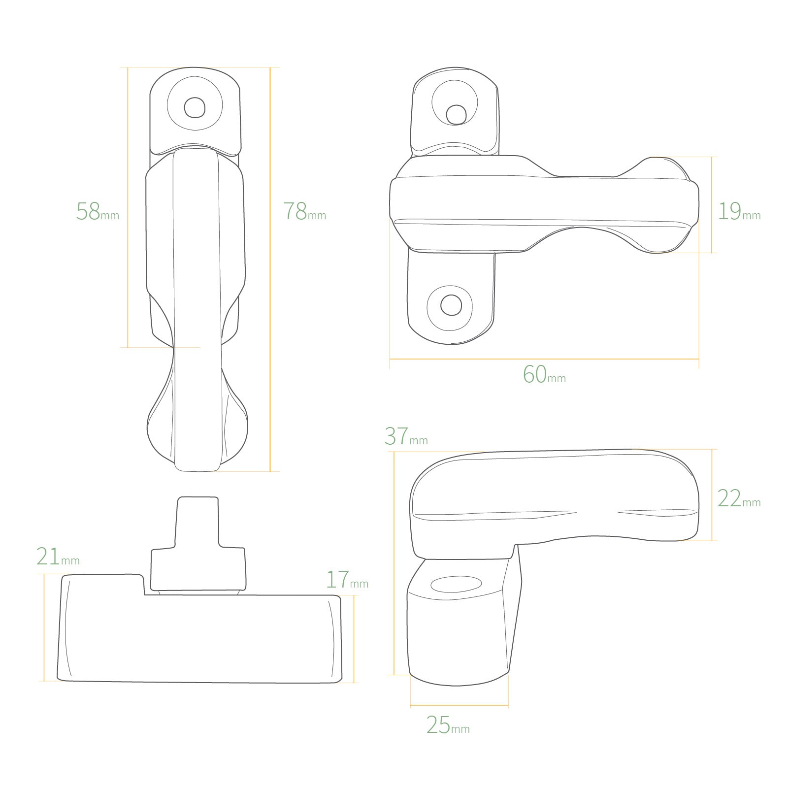 Economy Sash Jammer Window & Door Restrictor Lock Economy Sash Jammer Window & Door Restrictor Lock