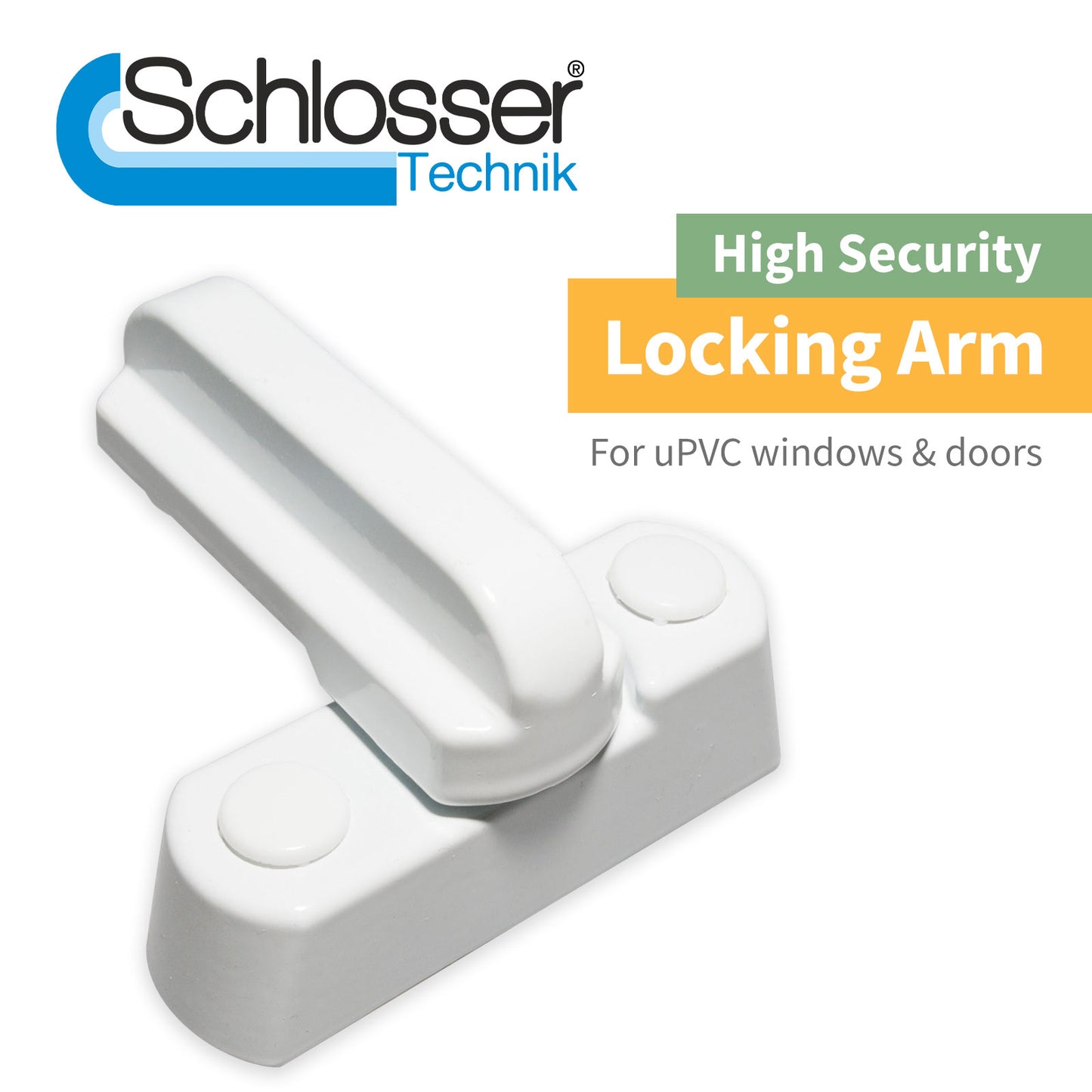 Chocolate Brown Sash Jammer Window & Door Restrictor Lock