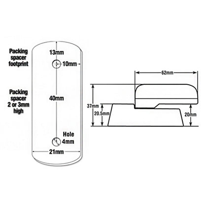 Sash Jammer Window & Door Restrictor Lock Sash Jammer Window & Door Restrictor Lock