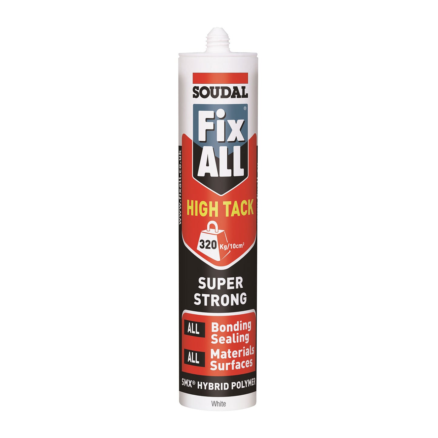 Black Soudal Fix ALL High Tack Sealant Quick Grab Adhesive Black Soudal Fix ALL High Tack Sealant Quick Grab Adhesive