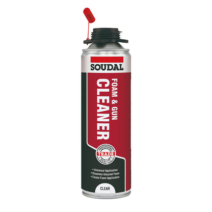 Soudal Expanding Foam Combi-Box with Applicator Gun and Cleaner Soudal Expanding Foam Combi-Box with Applicator Gun and Cleaner