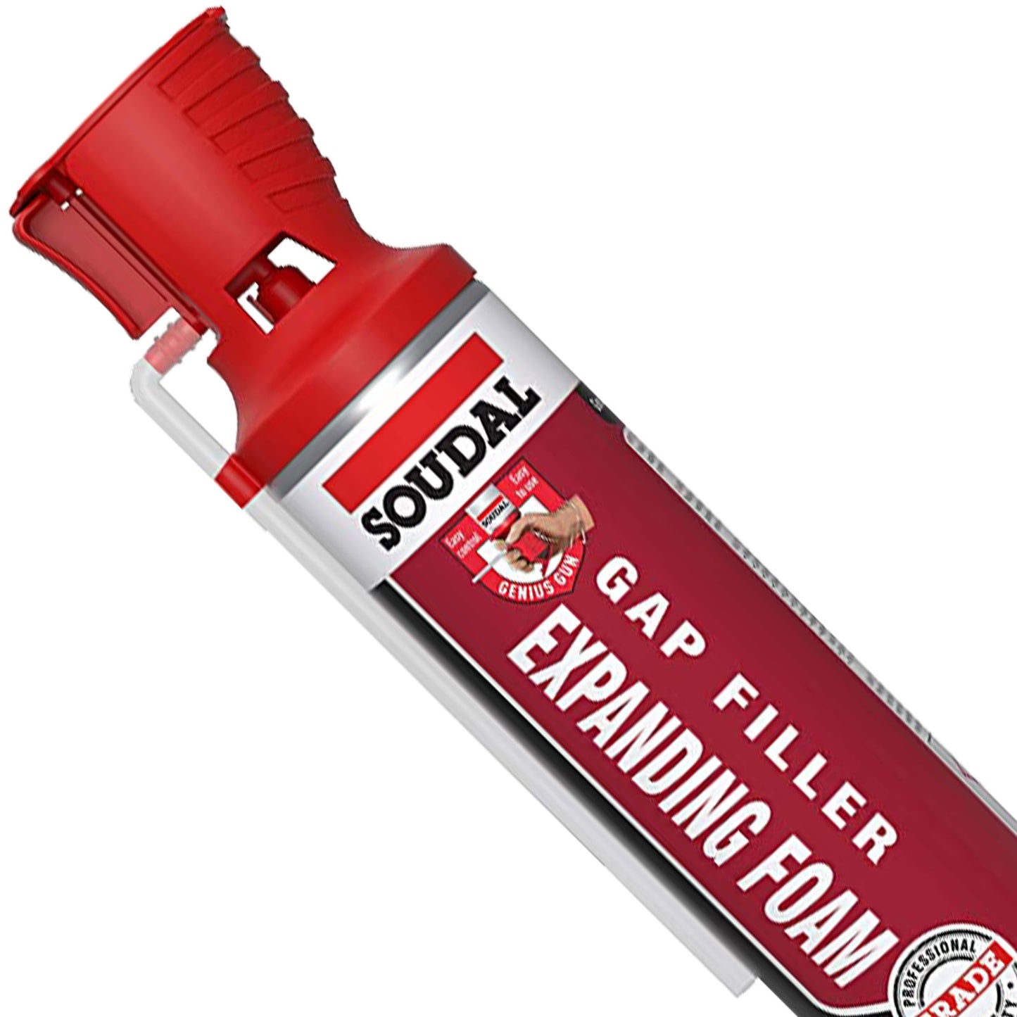 Soudal Gap Filler PU Expanding Foam Gun Grade and Genius Gun Soudal Gap Filler PU Expanding Foam Gun Grade and Genius Gun