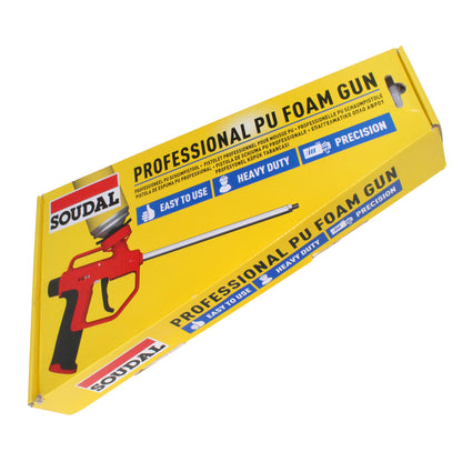 Soudal Expanding Foam Combi-Box with Applicator Gun and Cleaner Soudal Expanding Foam Combi-Box with Applicator Gun and Cleaner