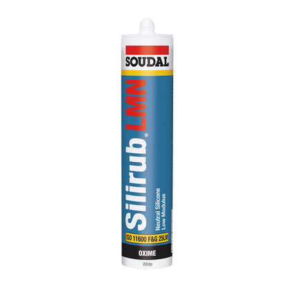 Teak Soudal Silirub LMN Silicone Glazing and Construction Sealant