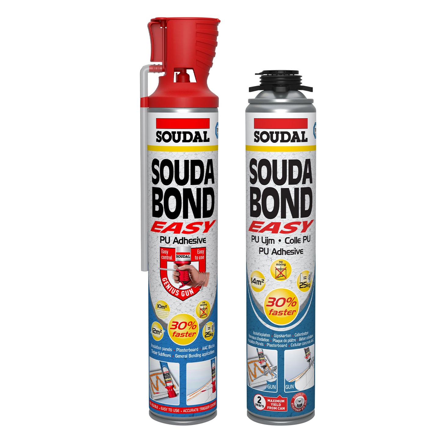 Genius Gun Soudabond Easy PU Adhesive Foam