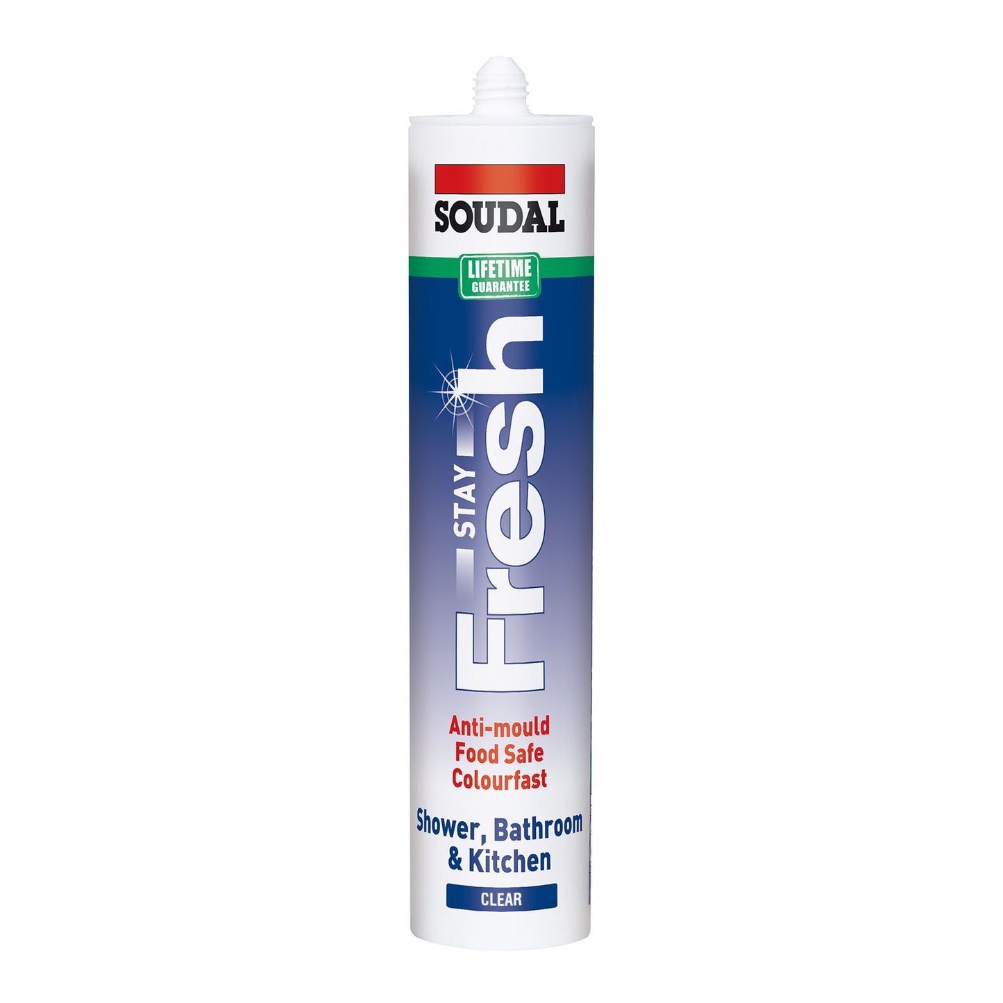 Soudal Stay Fresh Anti-Mould Sanitary Silicone Sealant Soudal Stay Fresh Anti-Mould Sanitary Silicone Sealant