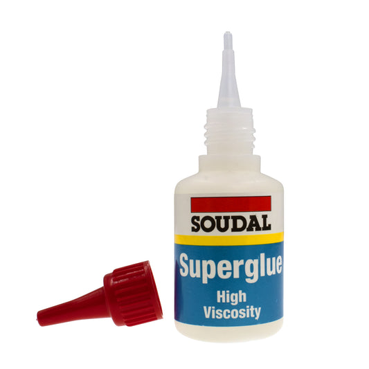 Soudal 115107 High Viscosity Superglue Adhesive Soudal 115107 High Viscosity Superglue Adhesive