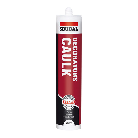 Soudal Decorators Caulk Interior Acrylic Joint Sealant Soudal Decorators Caulk Interior Acrylic Joint Sealant