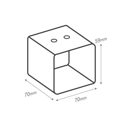 Self-Supporting Support Post Eaves Bracket Self-Supporting Support Post Eaves Bracket