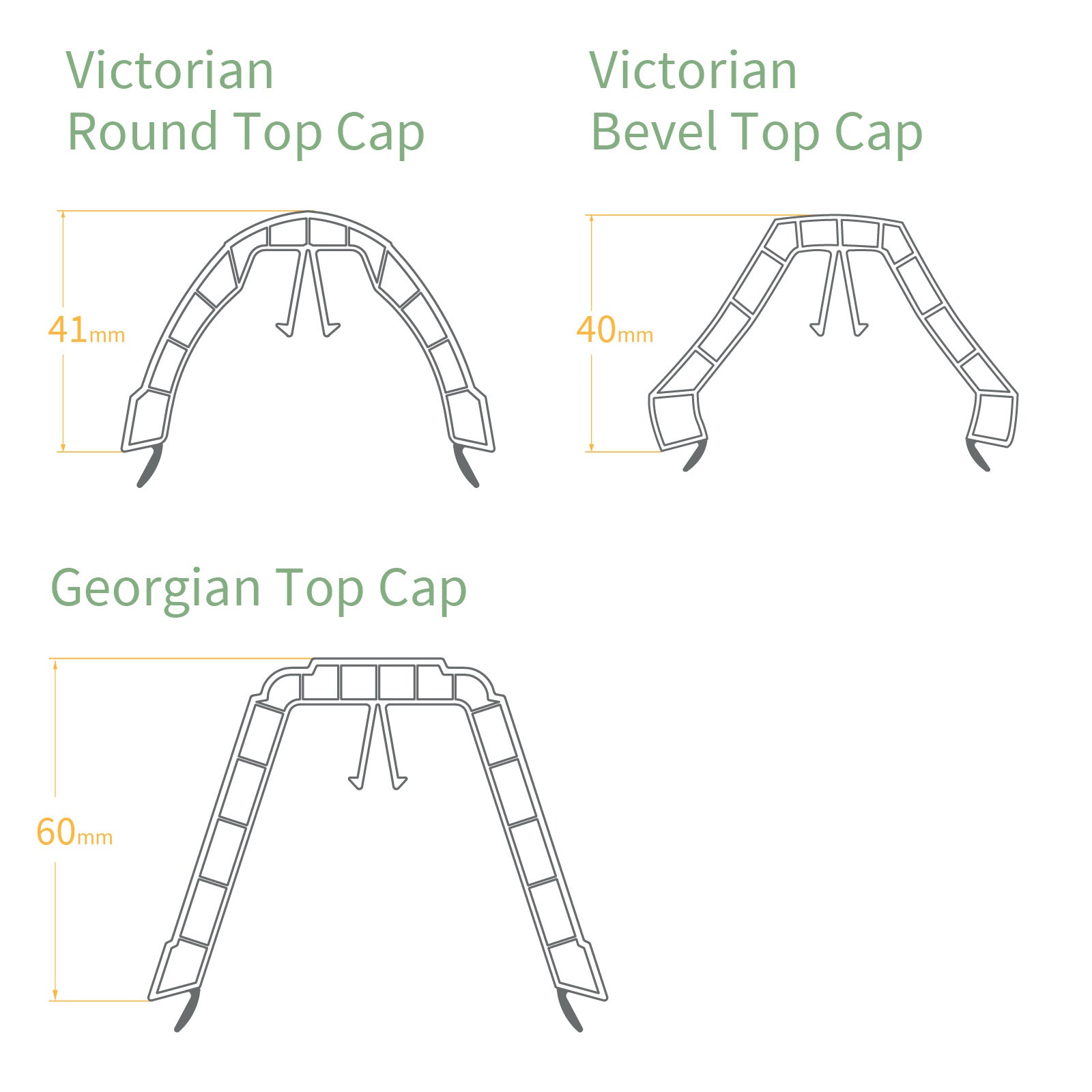 Ultraframe CAPA Transom Top Cap uPVC Conservatory Roof Spar Replacement Capping Ultraframe CAPA Transom Top Cap uPVC Conservatory Roof Spar Replacement Capping