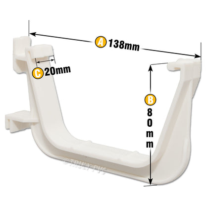 Ultralite 500 UGB500N Gutter Brackets (5 Pack) Ultralite 500 UGB500N Gutter Brackets (5 Pack)