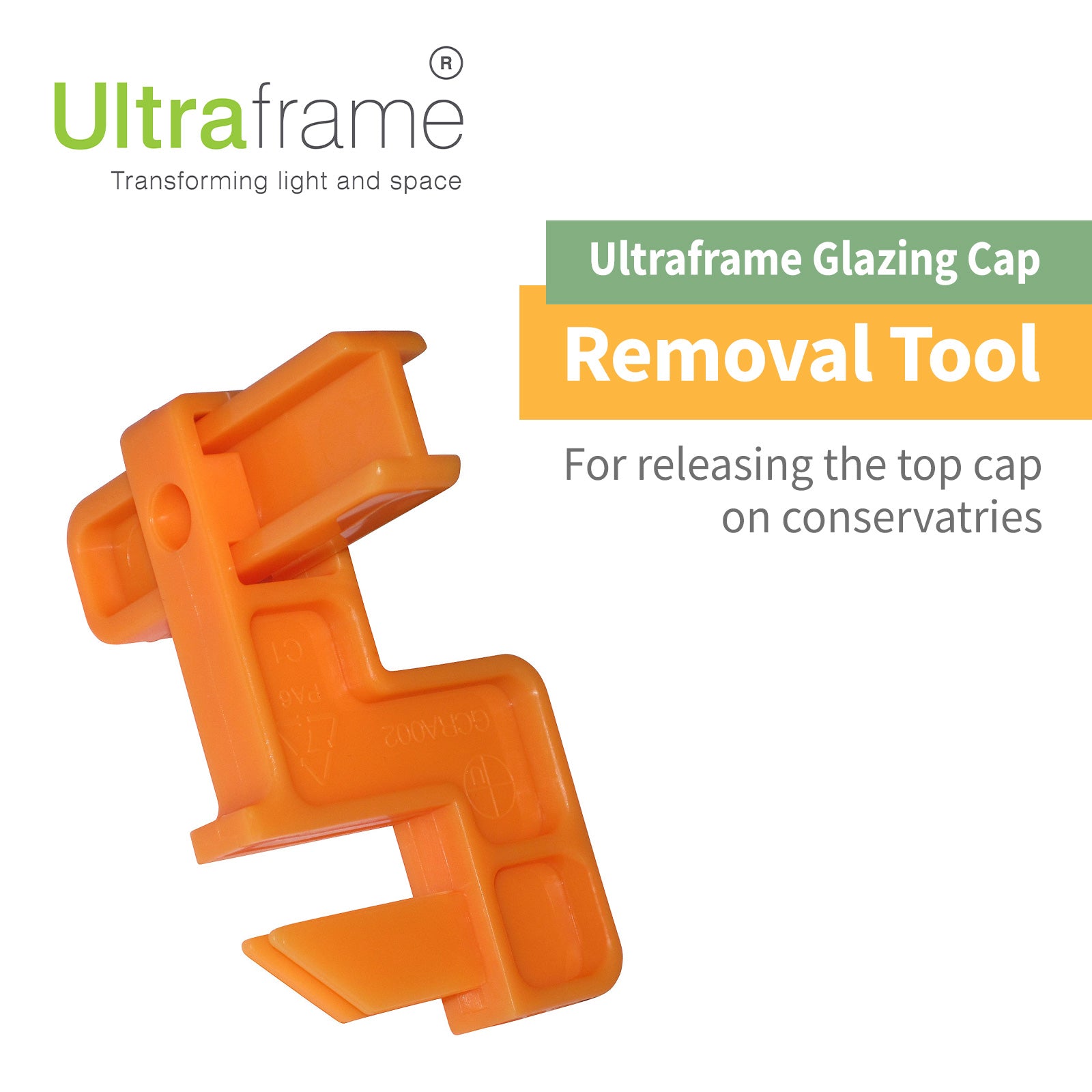 Ultraframe Glazing Bar Capping Removal Tool Ultraframe Glazing Bar Capping Removal Tool