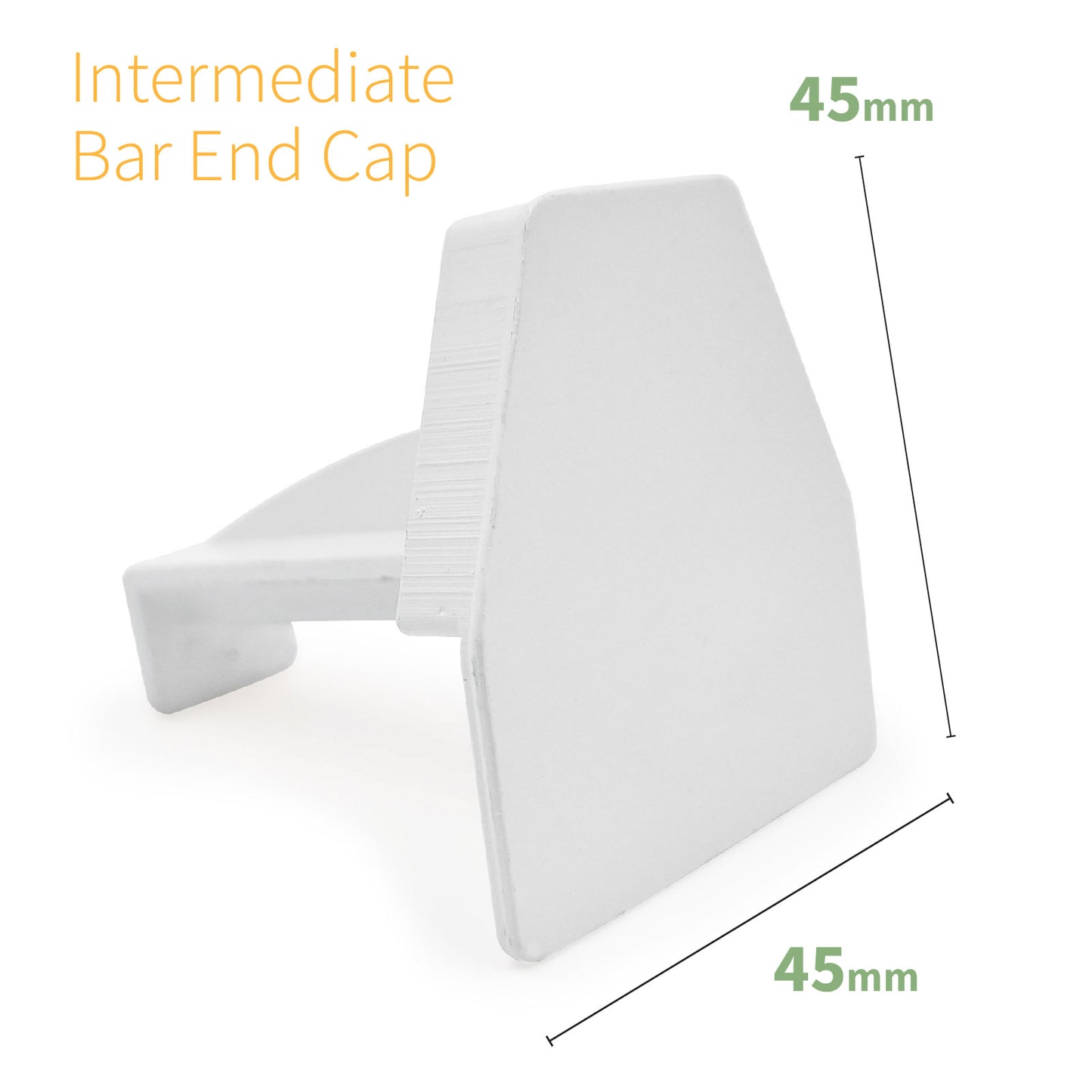 Ultralite 500 End Cap for Intermediate and Starter Glazing Bars Ultralite 500 End Cap for Intermediate and Starter Glazing Bars