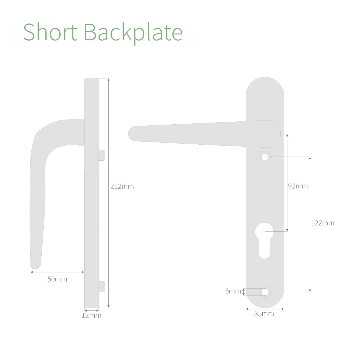 Yale Sparta Lever/Lever Door Handle