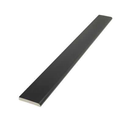 45mm Chartwell Green Pencil-Round Architrave uPVC Plastic Window Finishing Trim - 45mm, Agate Grey