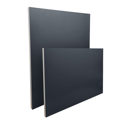 28mm Anthracite Grey / Anthracite Grey 900mm x 700mm Anthracite Grey UPVC Flat Door Infill Panel Grained Plastic Foam Filled