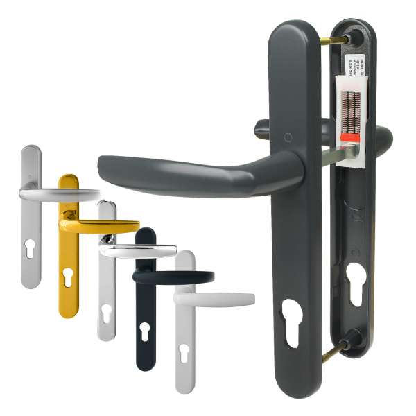 Hoppe Duraplus Atlanta Lever Handle Set (Long)