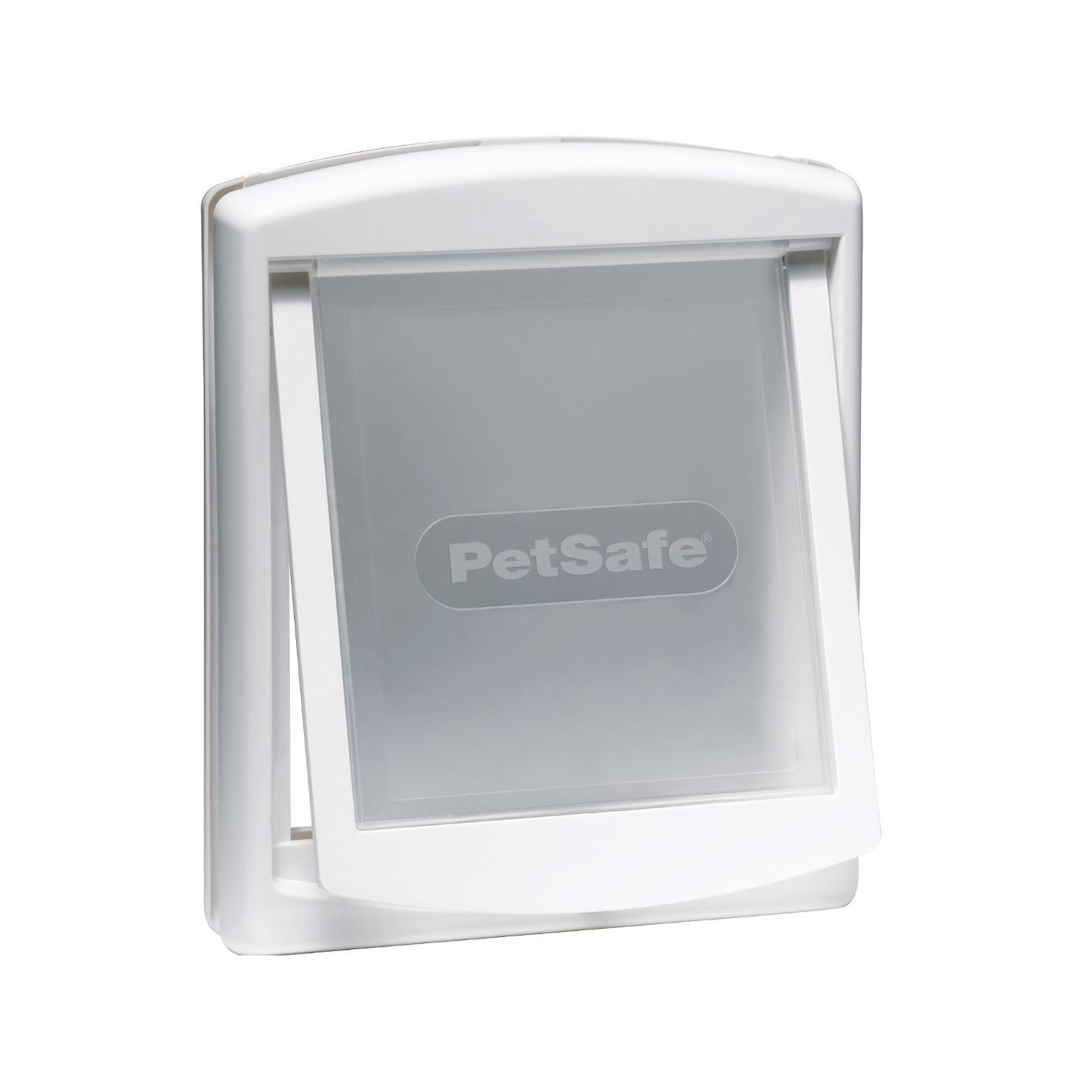 Large White PetSafe Original Cat Flap Lockable Two-Way Opening