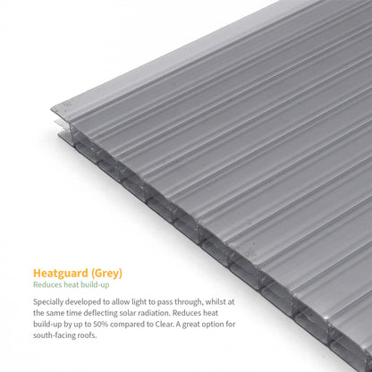 16mm Heatguard Polycarbonate Sheets