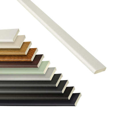 Cloaking Fillet uPVC Plastic Window Door Architrave Trim Cloaking Fillet uPVC Plastic Window Door Architrave Trim