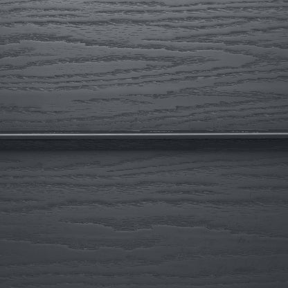 Stylish finish of the Coastline Cladding Boards 5m Long Coastline Composite Shiplap Cladding Boards - Anthracite Grey