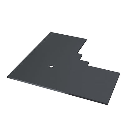 Internal Corner End Cap for Coastline Shiplap Cladding – Anthracite Grey Internal Corner End Cap for Coastline Shiplap Cladding – Anthracite Grey