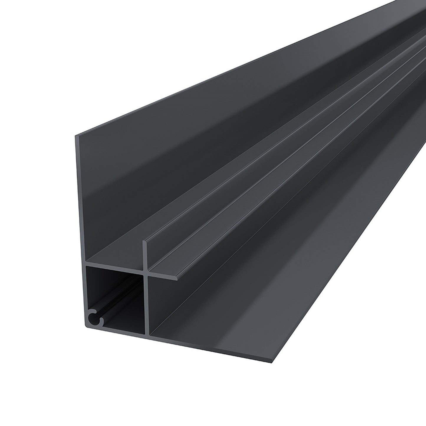 5m Aluminium Internal Closer Trim for Coastline Shiplap Cladding – Anthracite Grey 5m Aluminium Internal Closer Trim for Coastline Shiplap Cladding – Anthracite Grey