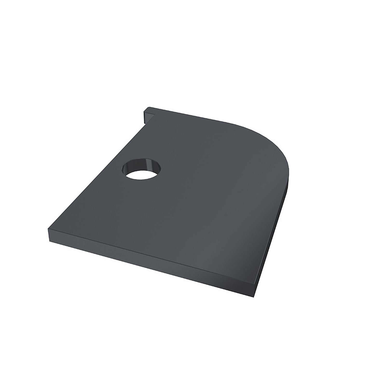 Window Head Trim End Cap for Coastline Shiplap Cladding – Anthracite Grey Window Head Trim End Cap for Coastline Shiplap Cladding – Anthracite Grey