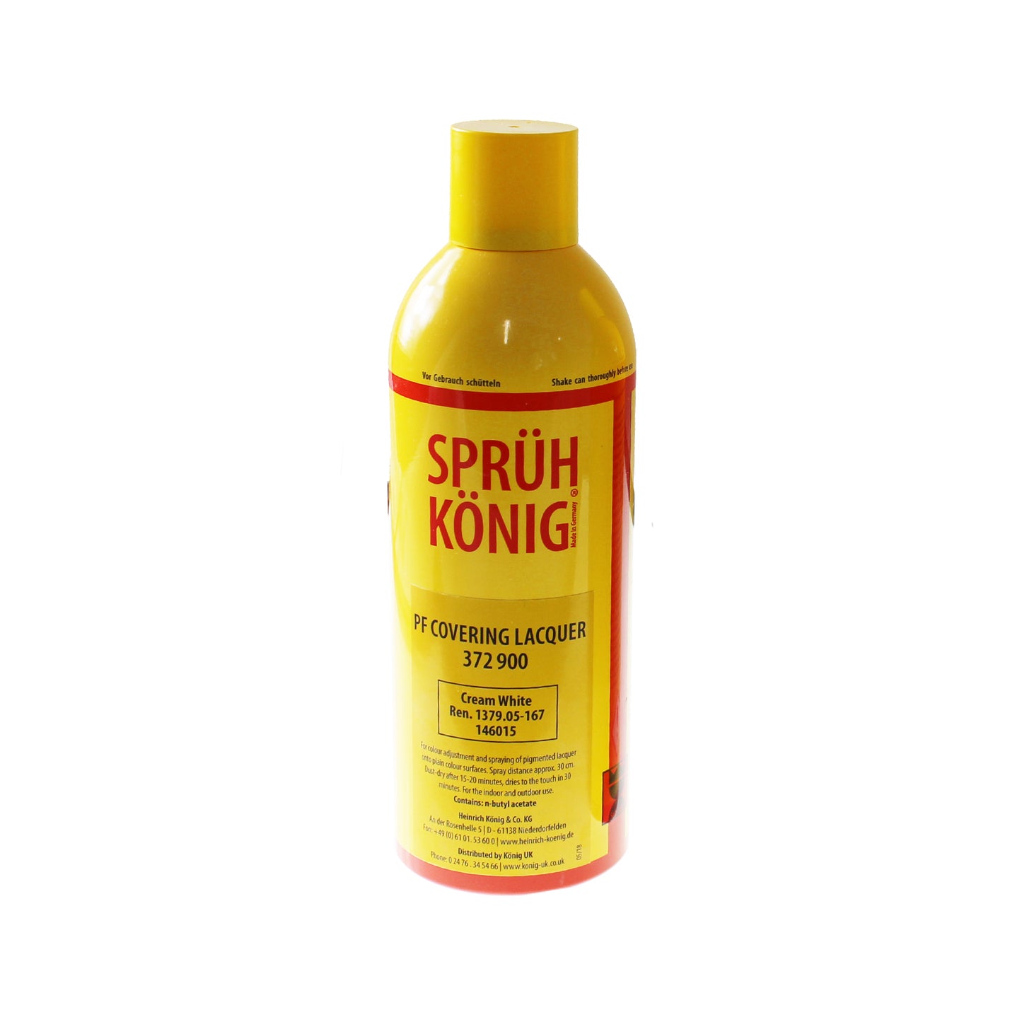 Konig PF Covering Lacquer Spray Paint for uPVC Plastic and More - Agate Grey Konig PF Covering Lacquer Spray Paint for uPVC Plastic and More - Agate Grey