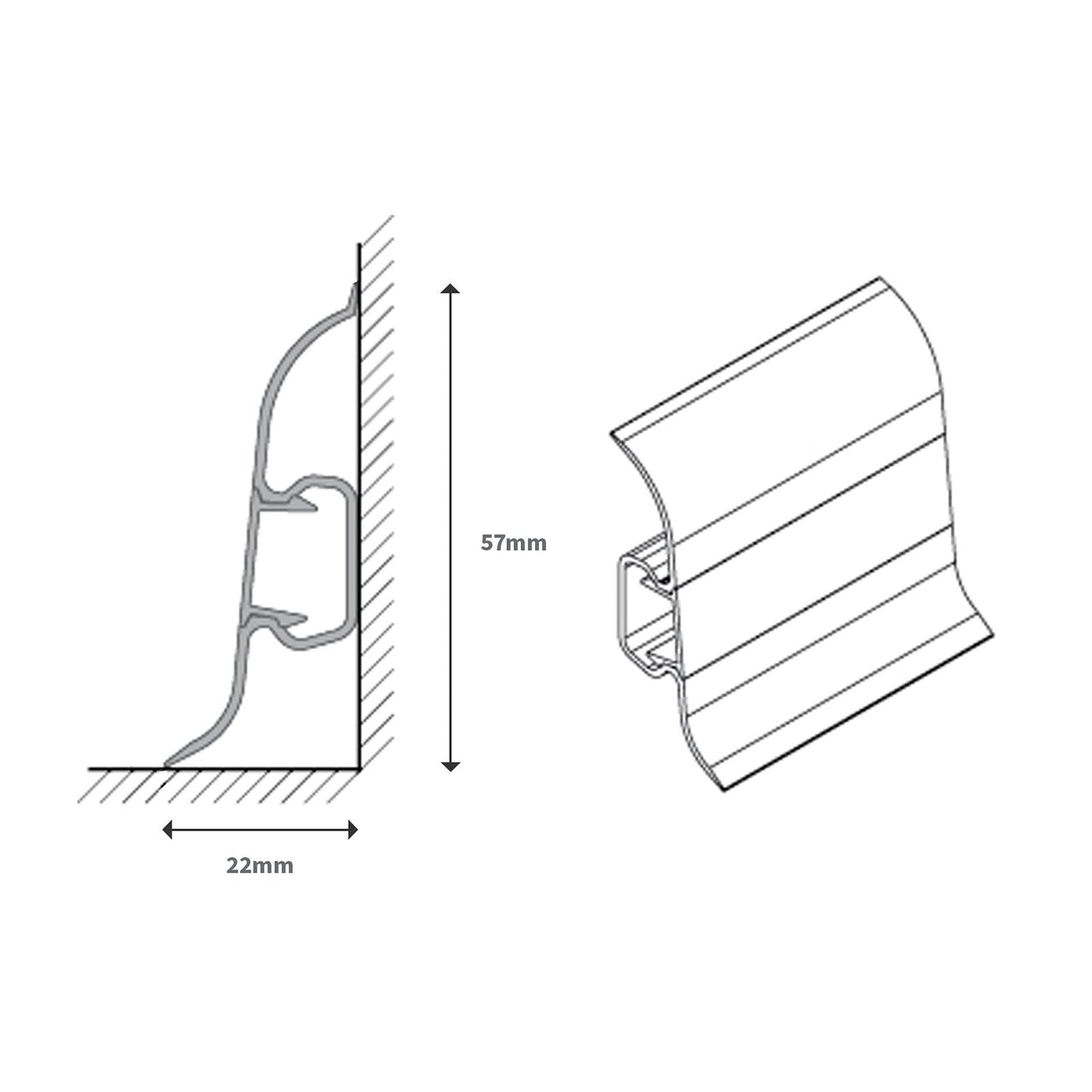 Premium Classic Skirting Board