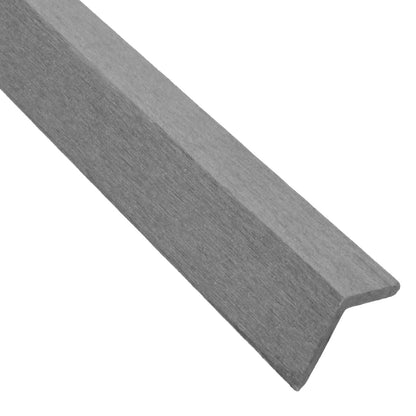 Corner Edge Trim for Composite Decking Board Patio Garden Veranda (3.66m) Corner Edge Trim for Composite Decking Board Patio Garden Veranda (3.66m)