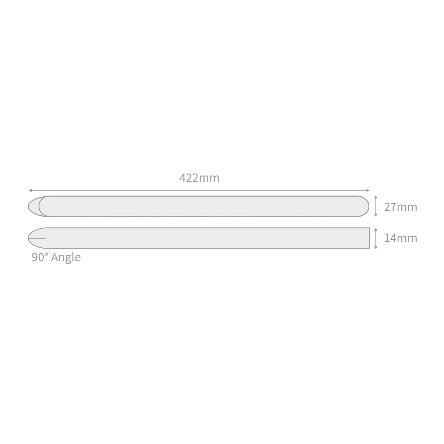 Golden Oak 90° Ext Corner and Inline Joint Trim for 23mm Laminated Window Board