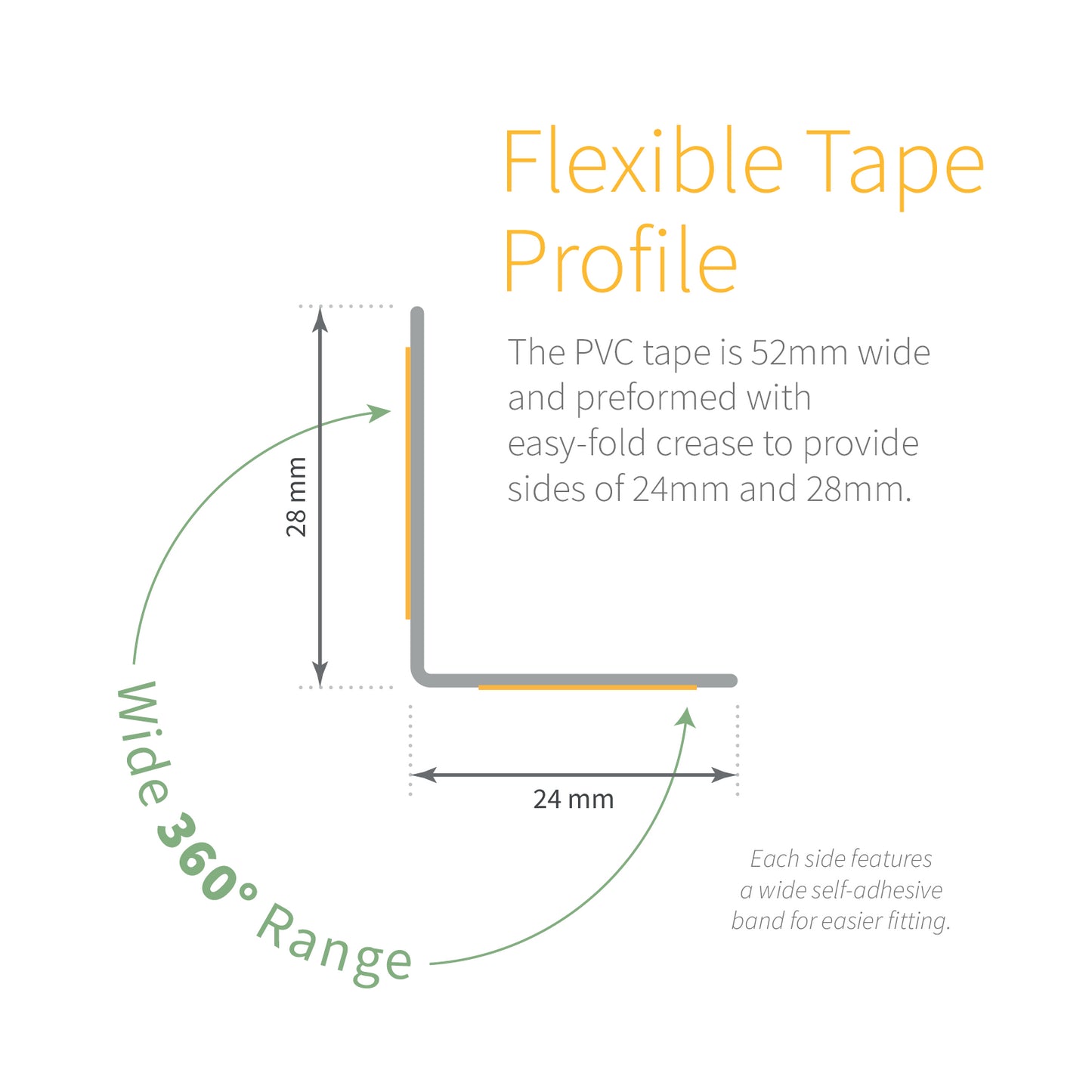 Cezar Flexible Skirting Tape