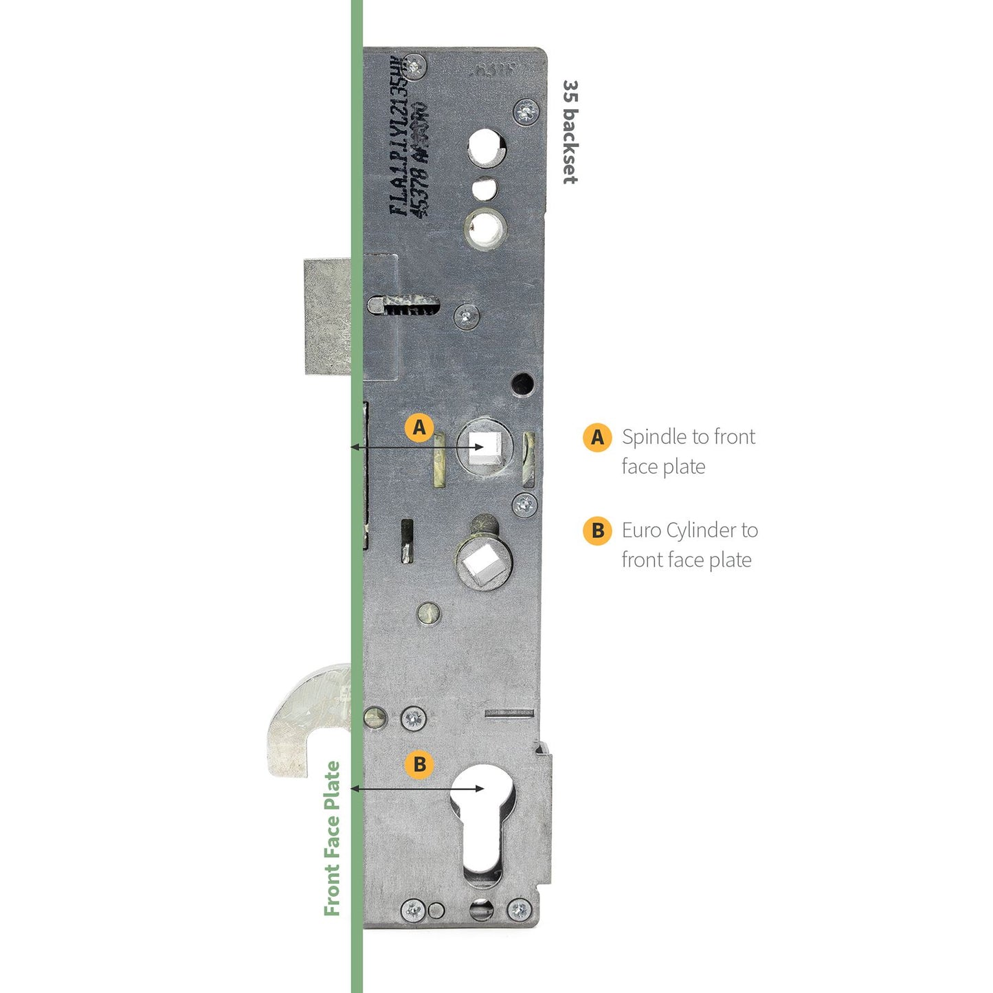 Yale Lockmaster 35mm Gearbox - Single