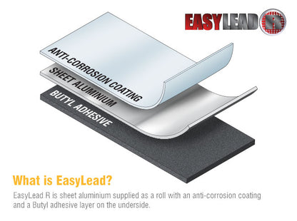 450mm EasyLead R Lead Alternative Rough Flashing - 150mm