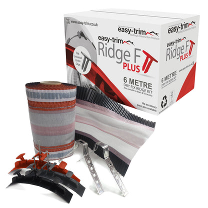 6m EasyRidge F PLUS Dry Fix Ridge Kit