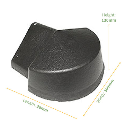 Envirotile Ridge to Apex Cover for Synthetic Plastic Roof Tile Envirotile Ridge to Apex Cover for Synthetic Plastic Roof Tile