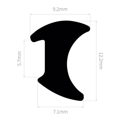 E700 15m ExtrudaSeal Wedge & 'E' Gasket Window and Door Seal