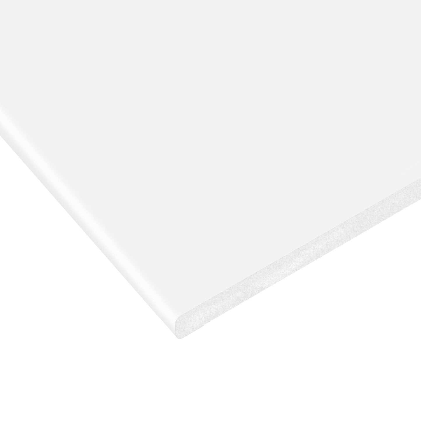 300mm White uPVC Soffit Utility Board - 100mm, White